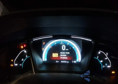 2018 Honda Civic Ex-T z USA, uszkodzony, nr VIN JHMFC1F37JX017619